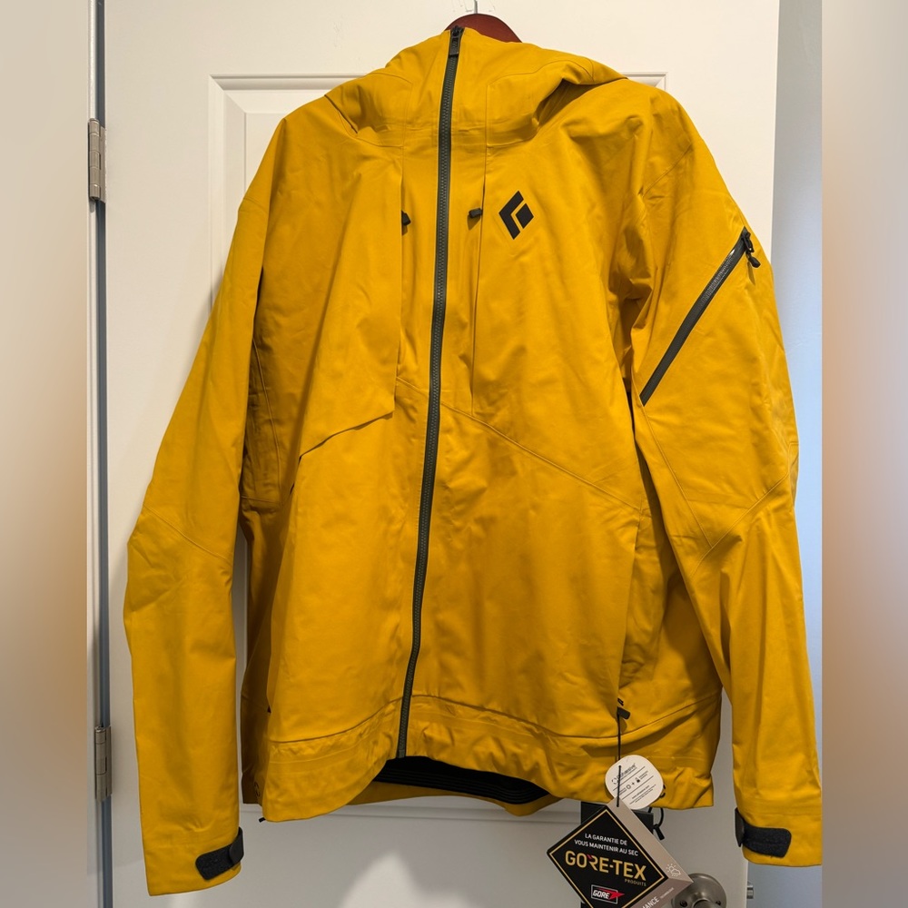 Black Diamond Men’s Mission Shell Size X-Large Ski Jacket